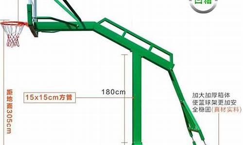 nba篮球框标准尺寸大小_nba球框宽度